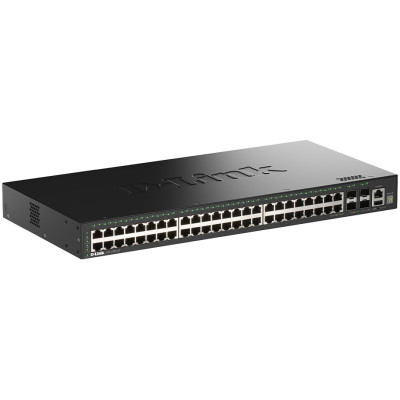 D-Link DGS-1530-28 28-Port L2 Stackable Managed fanless Switch, 48x Gigabit, 4x 10G SFP+ Ports, zero touch provisioning D-Link DGS-1530-52 52-Port L2 Stackable Managed fanless Switch, 48x Gigabit, 4x 10G SFP+ Ports, zero touch provisioning